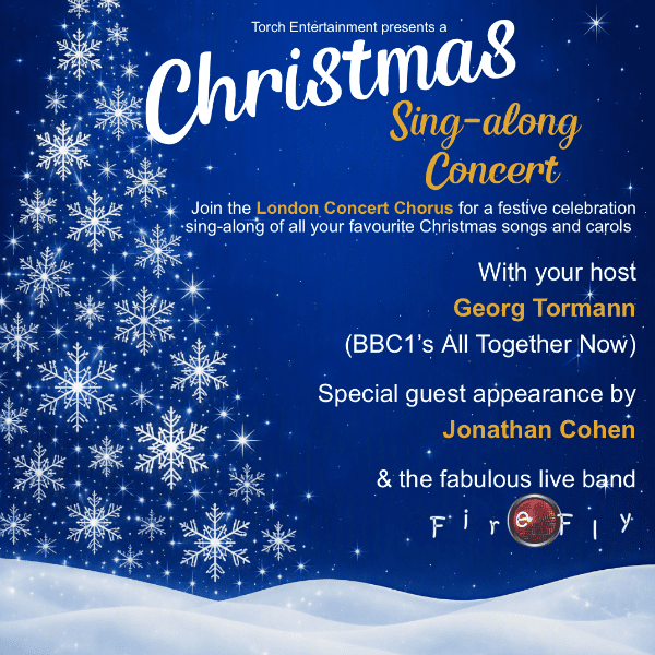 A Christmas Singalong Concert with The London Concert Chorus in aid of South East London Mind, 3pm banner image