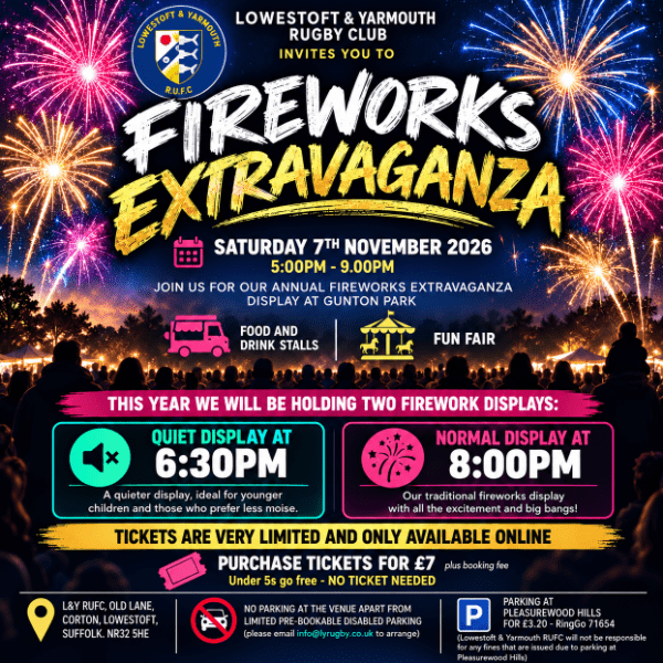 FIREWORKS EXTRAVAGANZA 2026 banner image