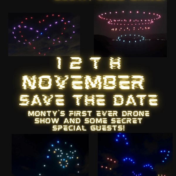 Drone Show & Glow Jugglers - Montgomery Primary School banner image