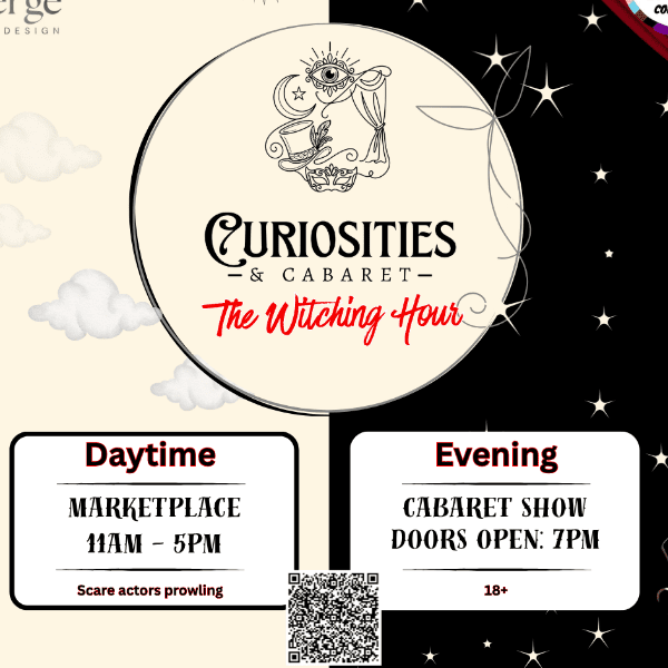 Curiosities &amp; Cabaret: The Witching Hour banner image