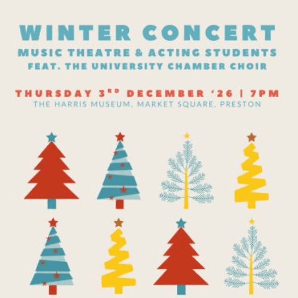 The University of Lancashire's Winter Choral Concert banner image