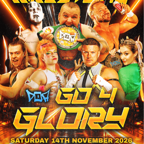 DOA Go 4 Glory '26 banner image