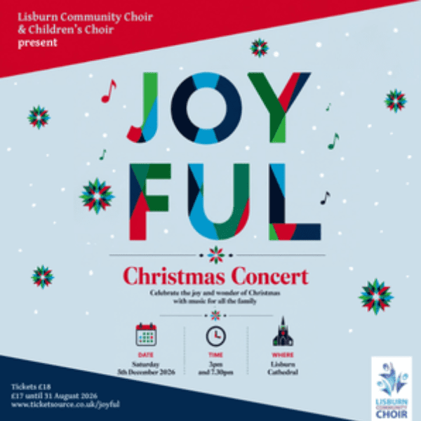 Joyful - Celebrate the joy and wonder of Christmas with music for all the family banner image