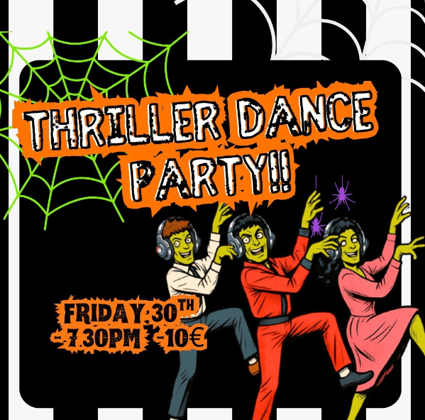 Thriller Halloween Dance Party banner image
