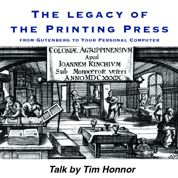 Tim Honnor - The Legacy of the Printing Press Photo