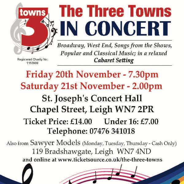 The Three Towns in Concert banner image