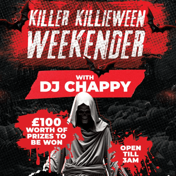 Killer Killieween Weekender banner image