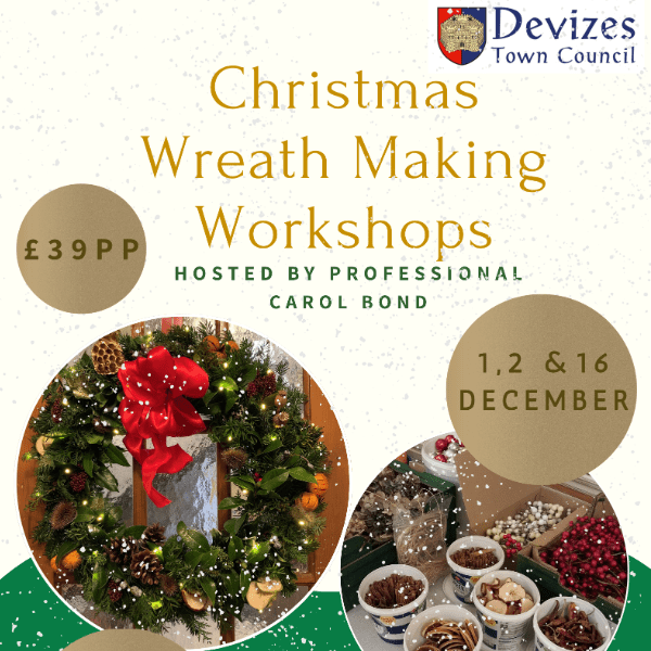 Christmas Wreath Making Workshop banner image