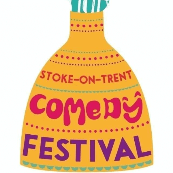Lou Conran Mucking About. Stoke-on-Trent Comedy Festival banner image