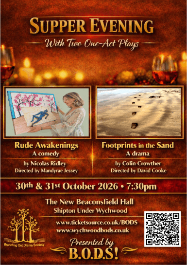 Supper Evening &amp; 2 One Act Plays banner image