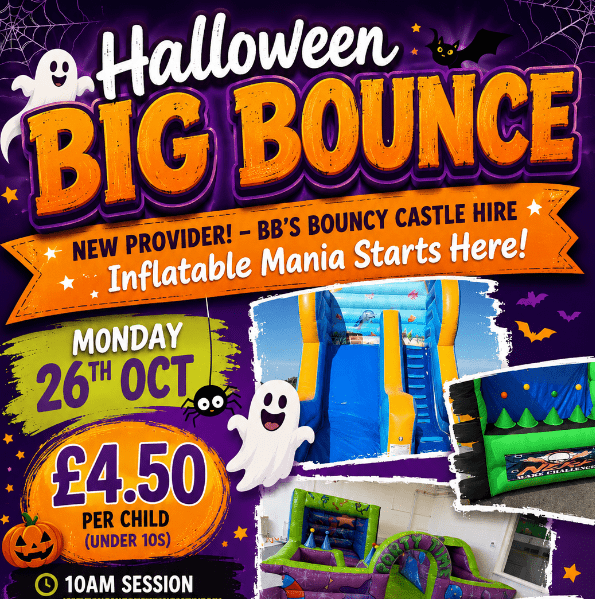Big Bounce Halloween banner image
