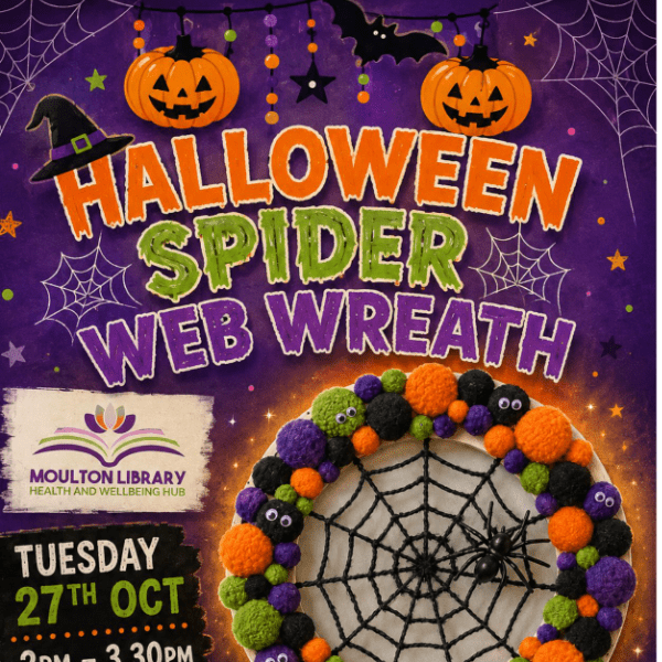 Halloween Spider Web Wreath workshop 4yrs+ banner image