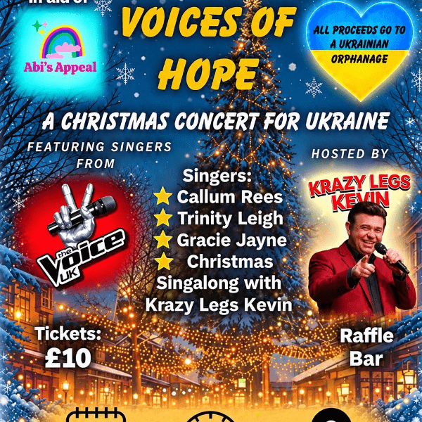 Voices of Hope - A Christmas concert for Ukraine banner image