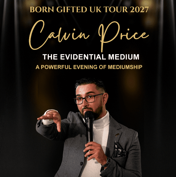 An Evening of Spirit Communication with Calvin Price – The Evidential Medium banner image