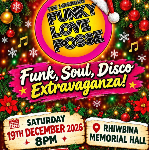 Funky Love Posse XMAS PARTY 2026 banner image