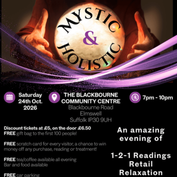 Mystic &amp; Holistic Evening - Elmswell banner image