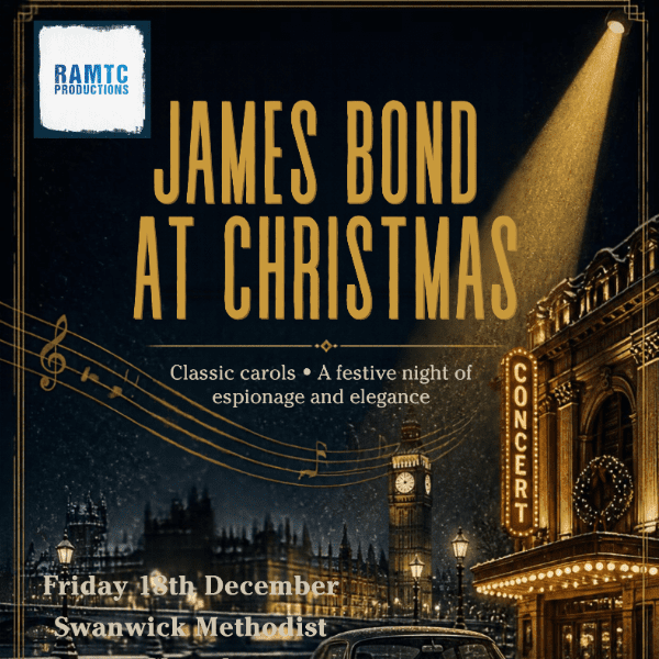 James Bond  at Christmas (Classic carols &bull; A festive night of espionage and elegance) banner image