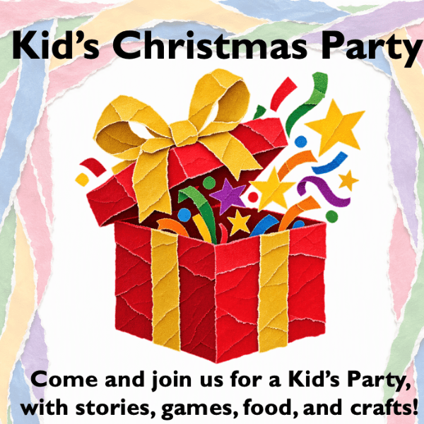 New Song Kid's Christmas Party banner image