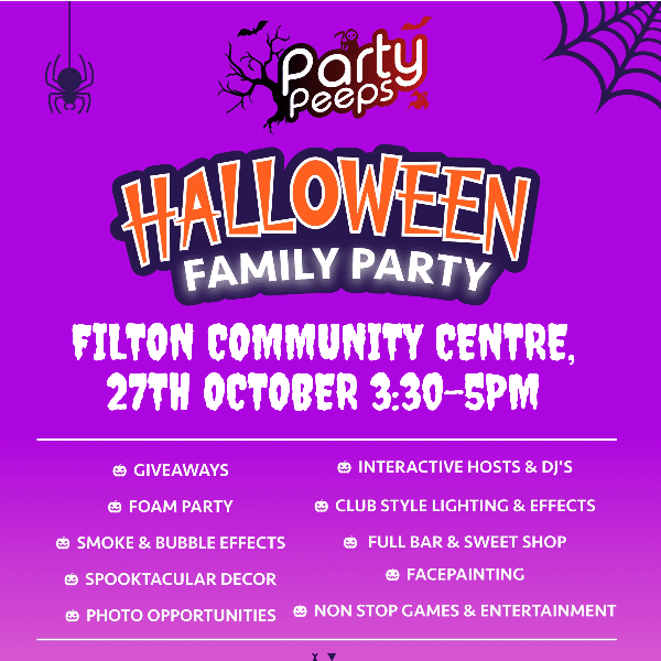 Family Halloween Party - Bristol banner image