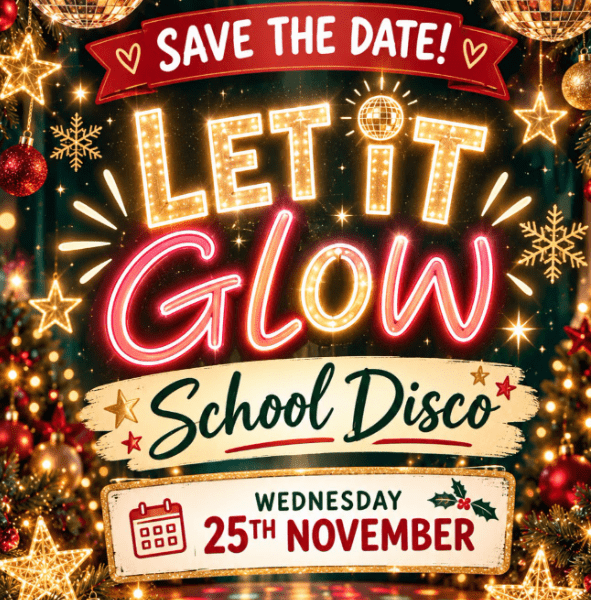 KS1 Let it Glow - School Disco banner image