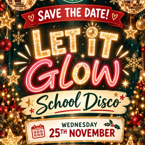 KS2 Let it Glow - School Disco banner image