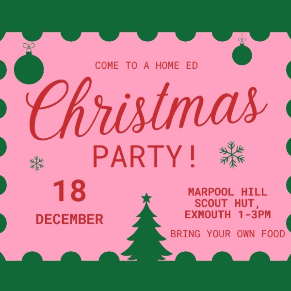 Home Ed Christmas Party! banner image