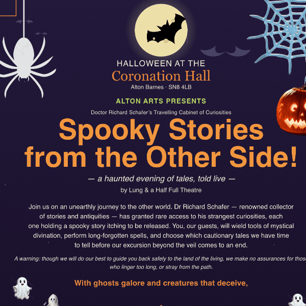 Spooky Stories from the Other Side for HALLOWEEN banner image