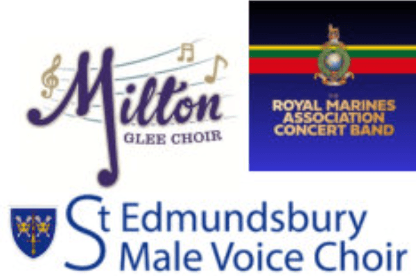 MG Choir &amp; RMA Band Christmas Concert - with Guests St Edmundsbury Male Voice Choir banner image