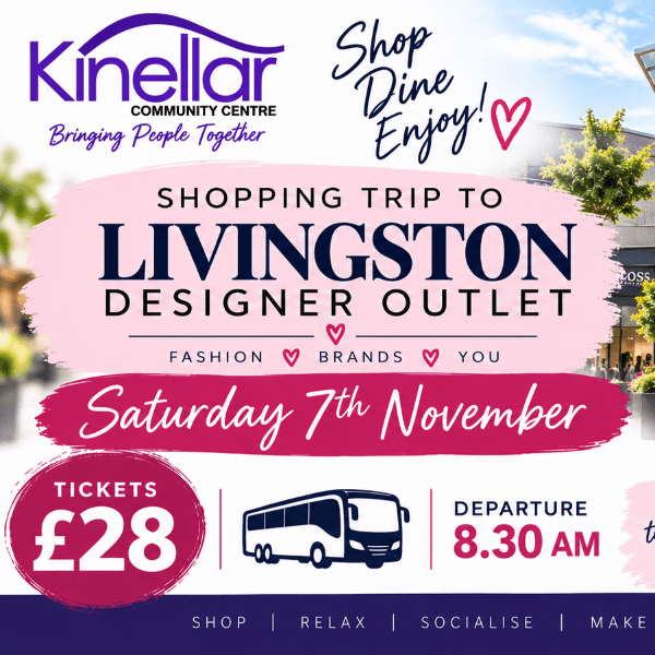 Livingston Designer Outlet Shopping Trip banner image