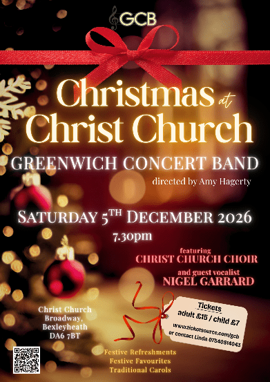 Christmas at Christ Church with Greenwich Concert Band banner image