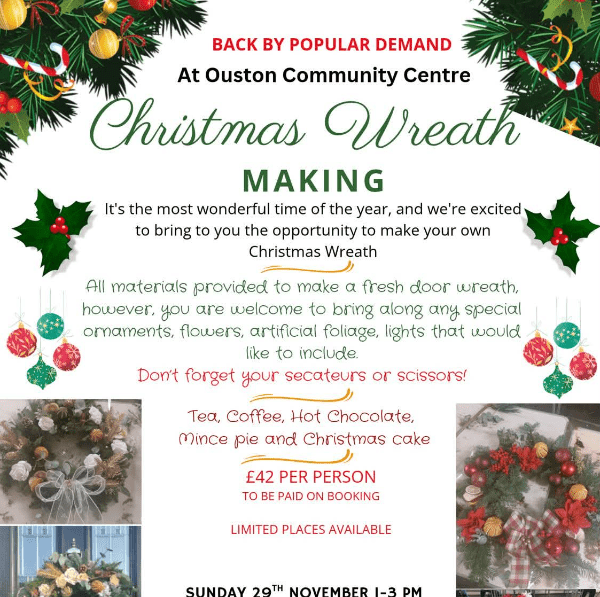 Christmas Wreath Making banner image