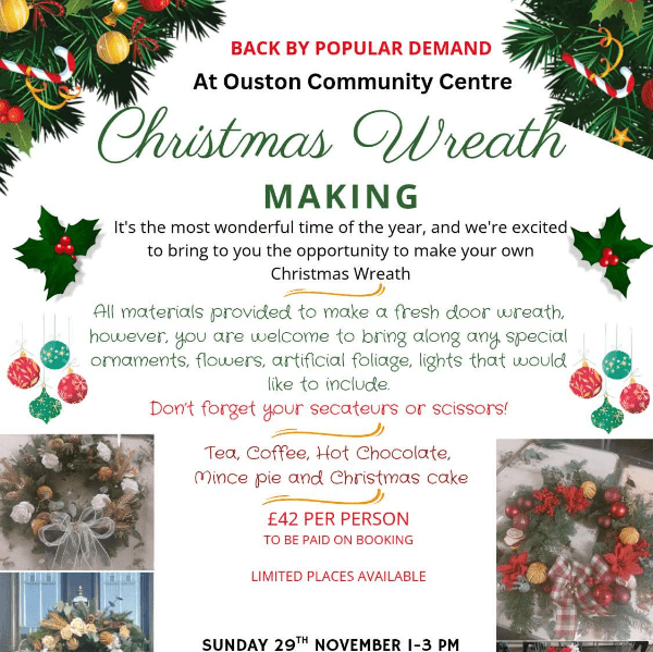 Christmas Wreath Making banner image