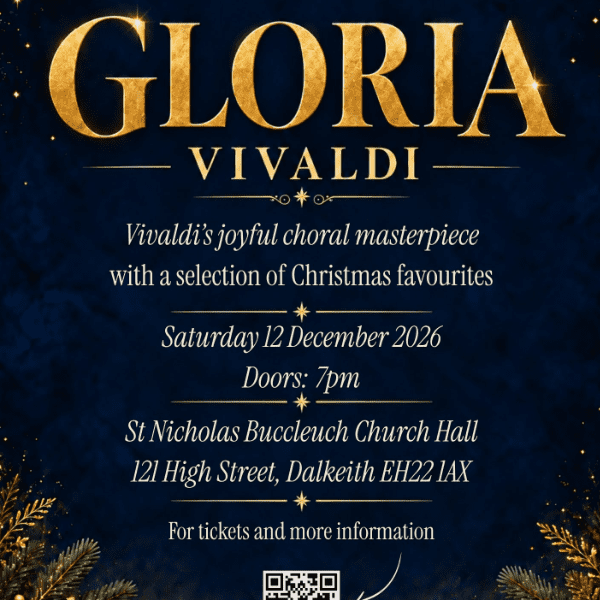 Dalkeith Singers Christmas Concert 2026 banner image