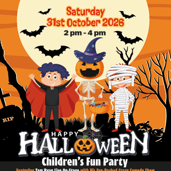 Happy Halloween Childrens Fun Party banner image