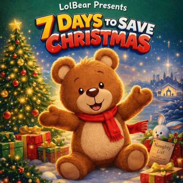 LOL Bear presents - 7 Days to Save Christmas banner image