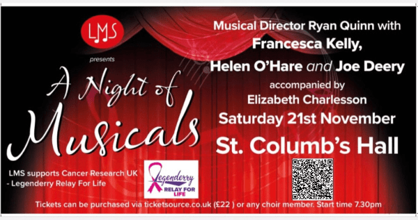 LMS presents... A Night of Musicals banner image