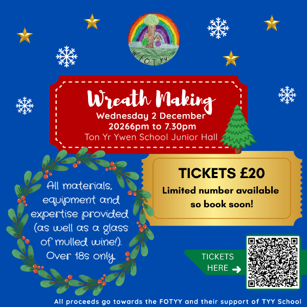 FOTYY Christmas wreath making banner image