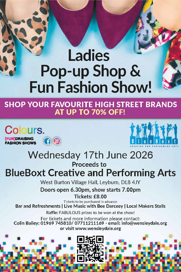Colours [FUN]draising Fashion Show with entertainment in aid of ...