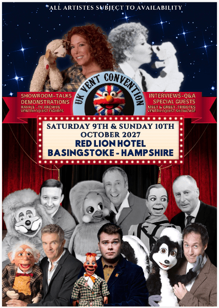 UK Ventriloquist Convention 2027 banner image