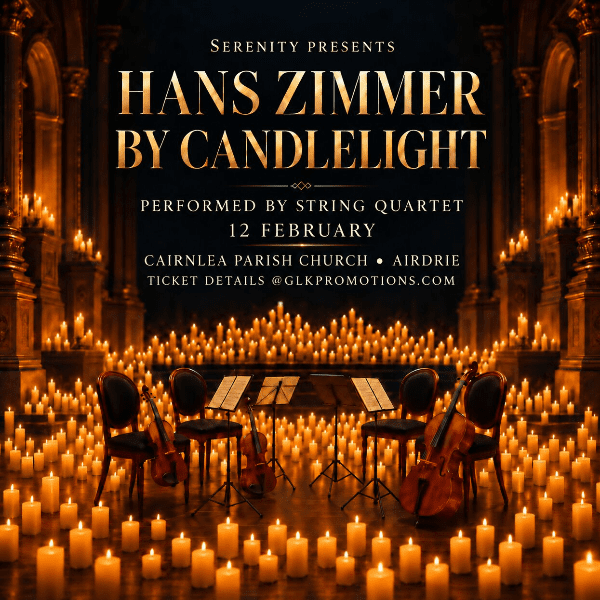 CANDLELIGHT CONCERT HANS ZIMMER AIRDRIE at Cairnlea Parish Church