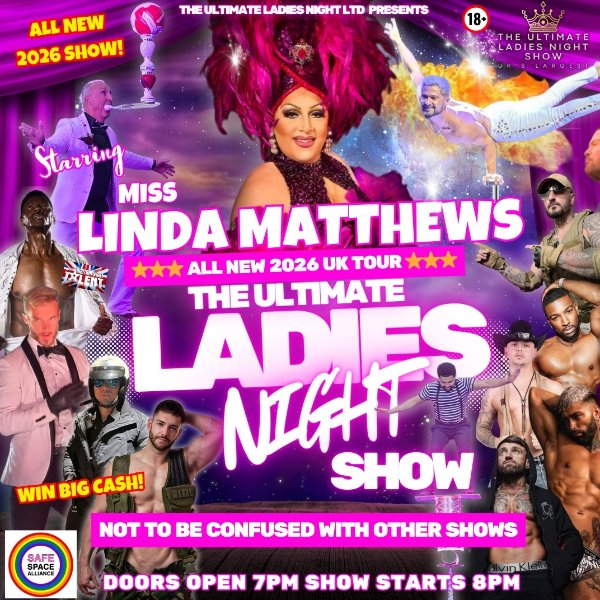 THE ULTIMATE LADIES NIGHT SHOW banner image