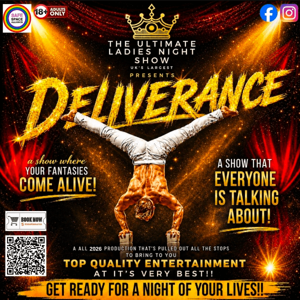 THE ULTIMATE LADIES NIGHT SHOW PRESENTS "DELIVERANCE" banner image
