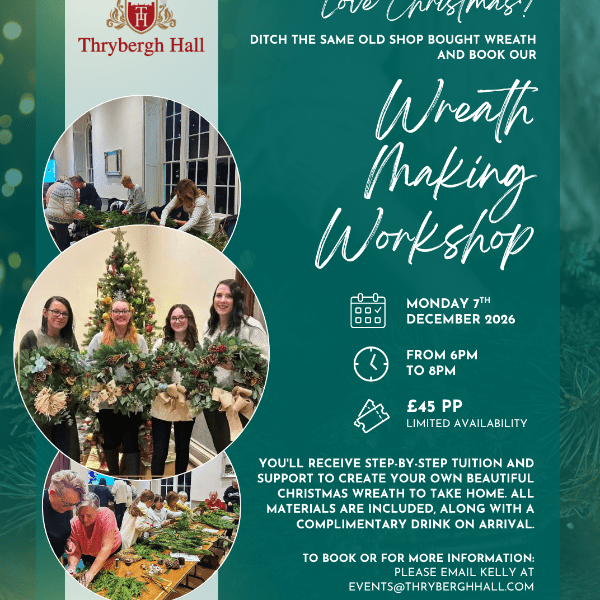 Festive Wreath Workshop banner image
