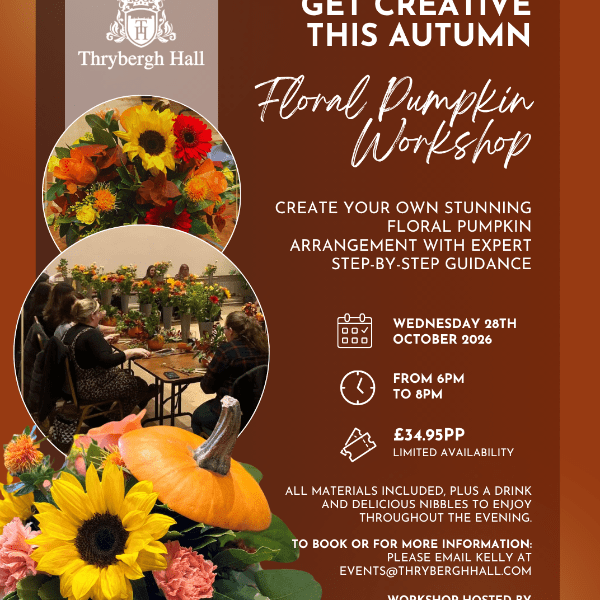 Floral Pumpkin Workshop banner image