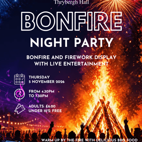 Bonfire Night Party 2026 banner image