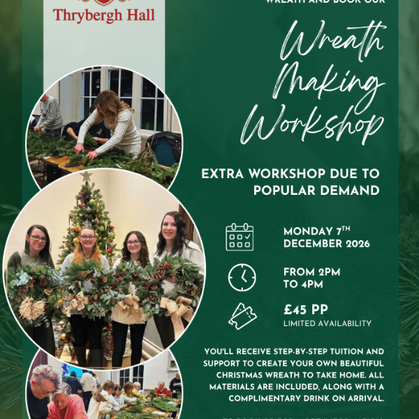 Festive Wreath Workshop banner image