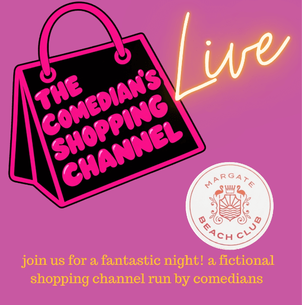 The Comedian's shopping channel banner image