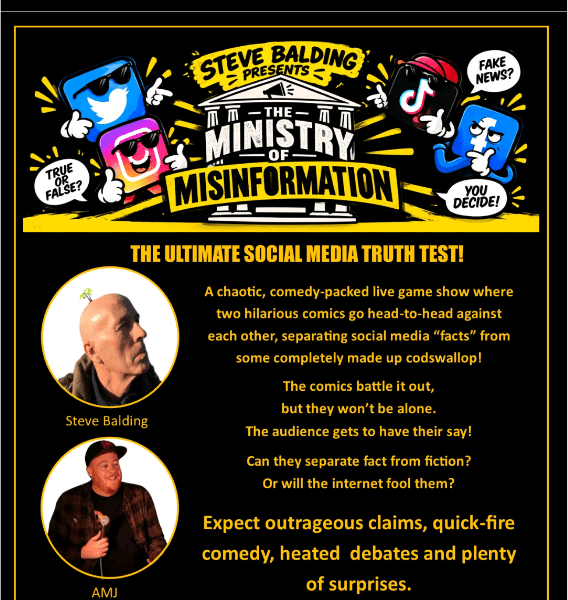 Ministry of misinformation banner image