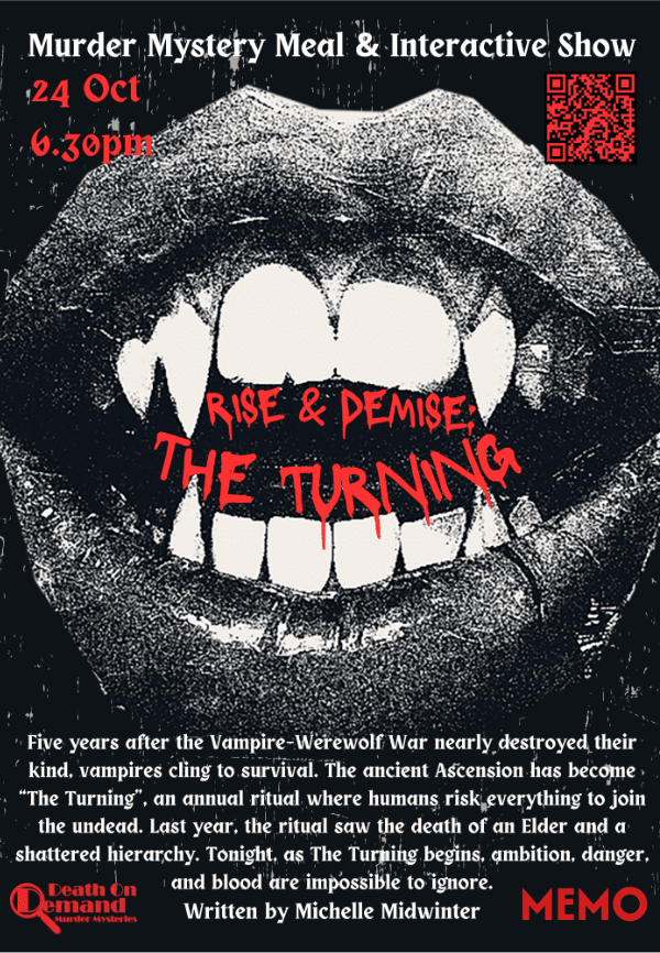 Murder Mystery Meal - Rise & Demise: The Turning at Newbridge Memo