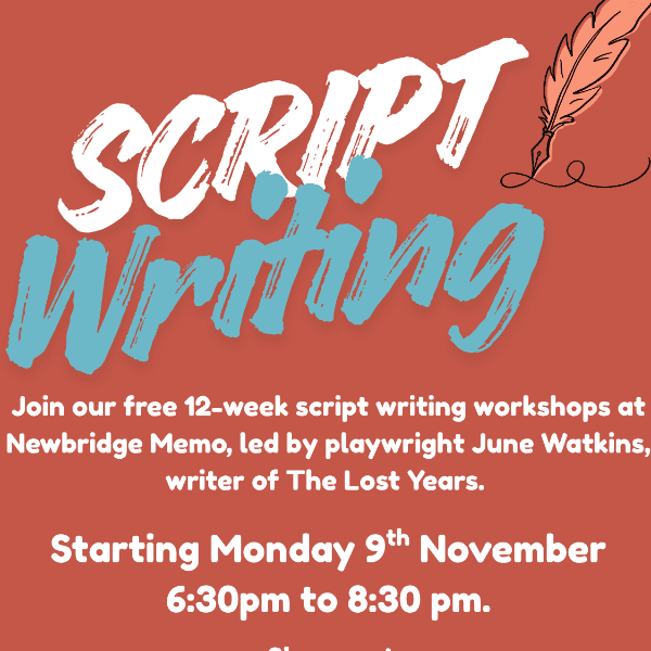 12 Week Script Writing Workshop banner image